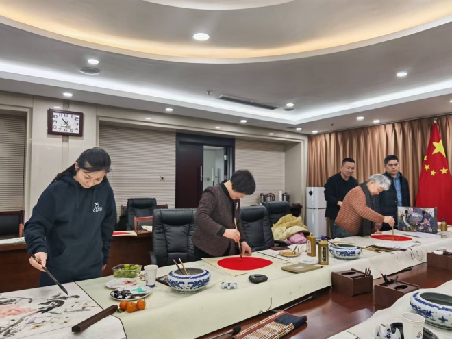 翰墨飘香迎新春：文化惠民活动走进临沂市政协